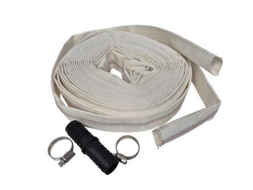 Lined lay flat hose - lay, b