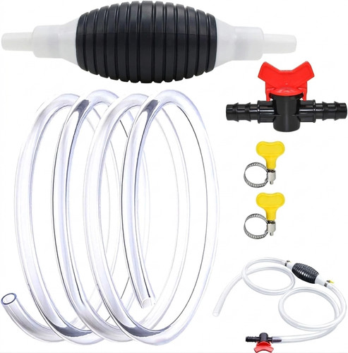Manual hand siphon pump - manual,