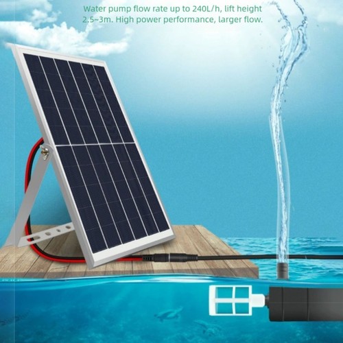 High flow solar - water, pump