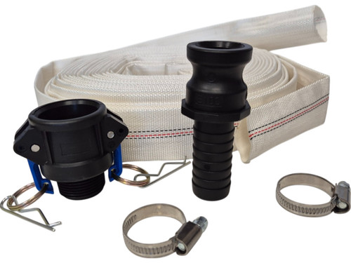 Lined lay flat hose kit - flat, j