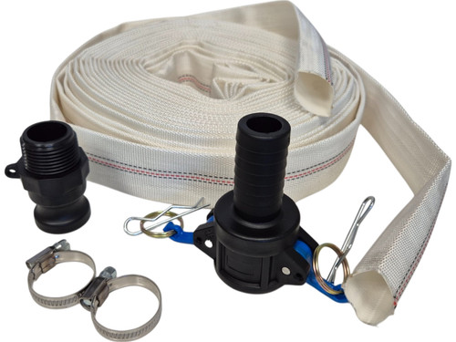 Lined lay flat - hose, kit