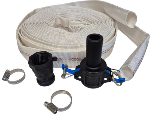 Lined lay flat hose - lined,