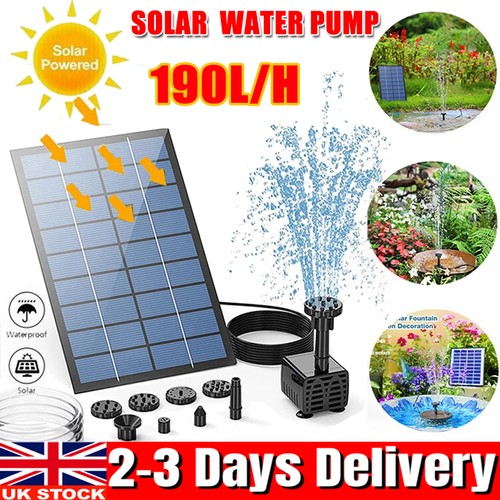 Solar pond pump water kit - pond,