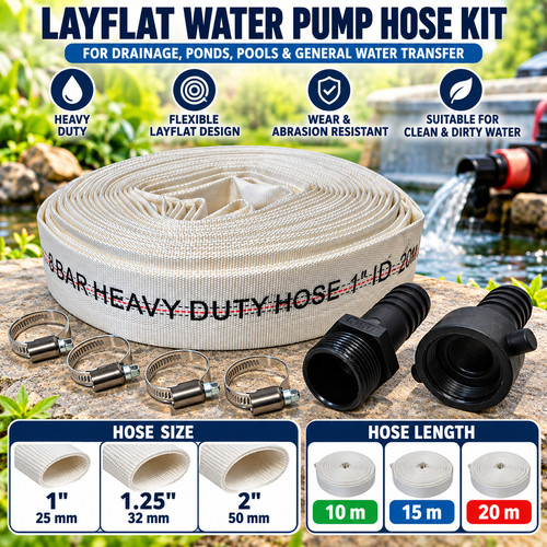Layflat water pump - layflat,